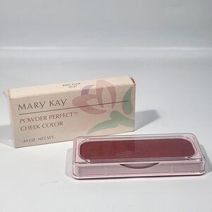 Vintage Mary Kay Powder Perfect Cheek Color - Red Oak